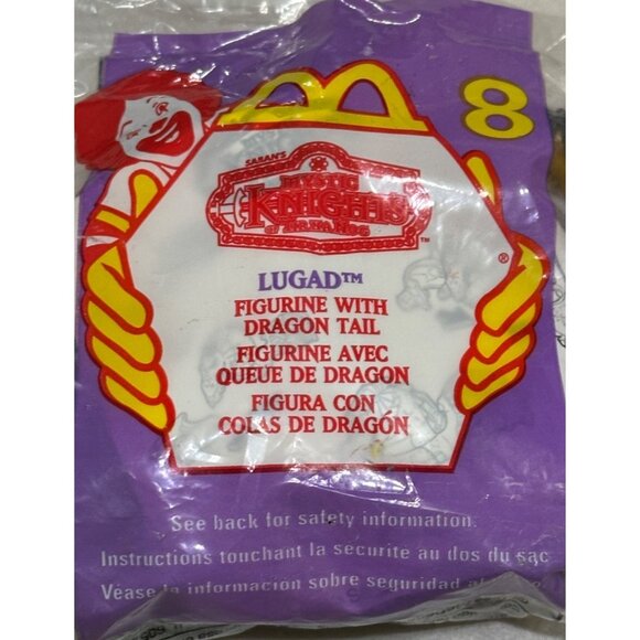 VINTAGE RANDOM LOT of 8 McDonald's Corporation Plastic Toys (NEW IN PACKAGE) - Picture 5 of 9